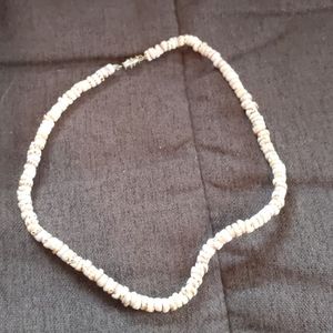 Puka shell choker